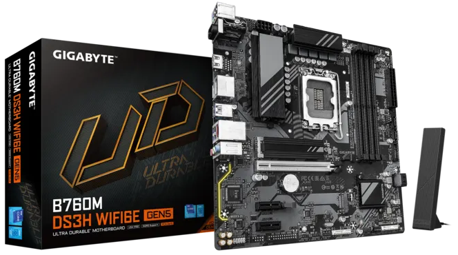 Gigabyte B760M DS3H WIFI6E GEN5