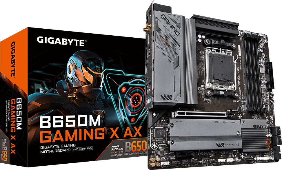 Gigabyte B650M GAMING X AX