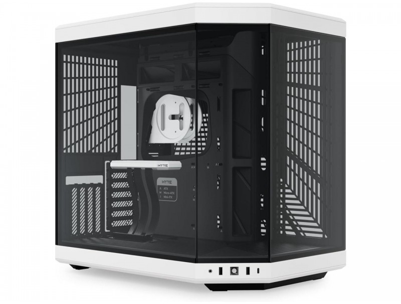 Hyte Y70 - White / Black (CS-HYTE-Y70-BW)
