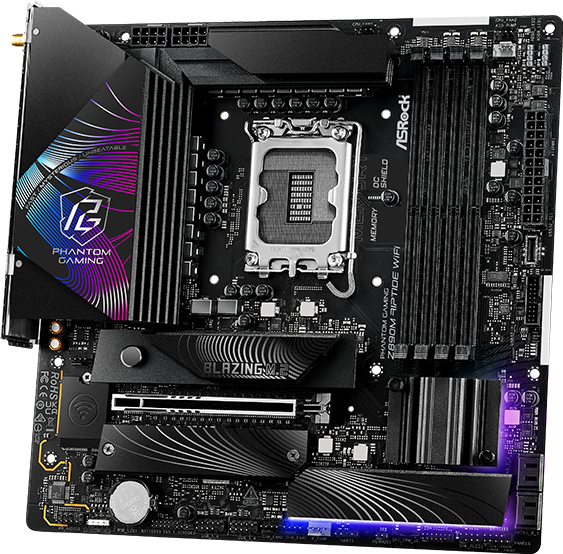 ASRock PHANTOM GAMING Z890M Riptide WiFi