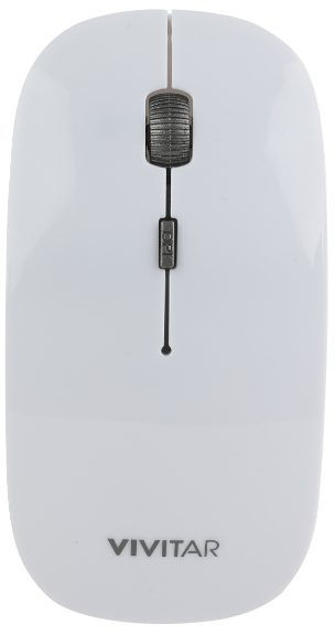 Vivitar Mouse Inalámbrico - Blanco (WFH4000)