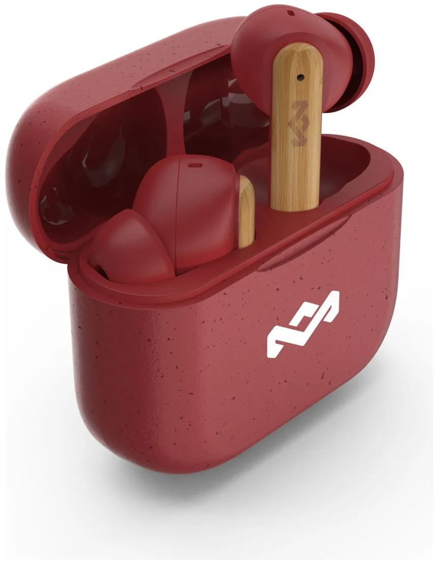 House Of Marley Little Bird True Wireless Earbuds - Red (EM-JE123-RD)