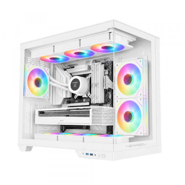 Newgen COBALT XL Glass ATX BTF Black V3 (clone)