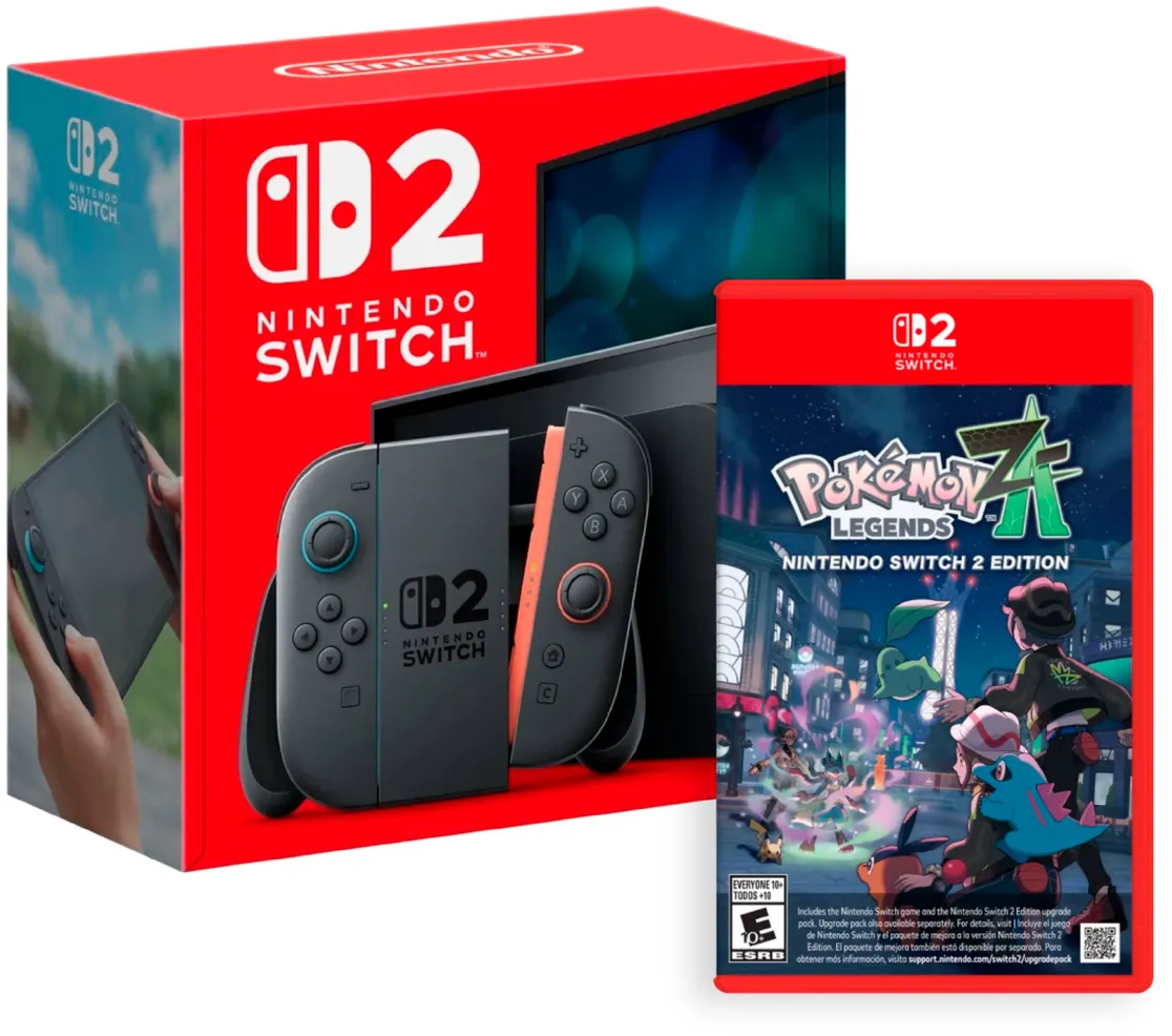 Nintendo Switch 2 (Black) + Pokémon Legends: Z-A