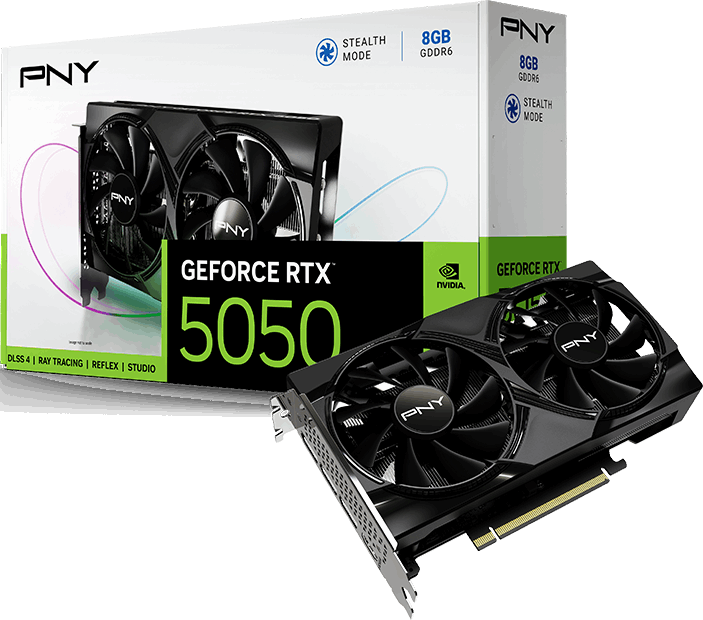 PNY GeForce RTX 5050 Dual Fan [VCG50508DFXPB1]