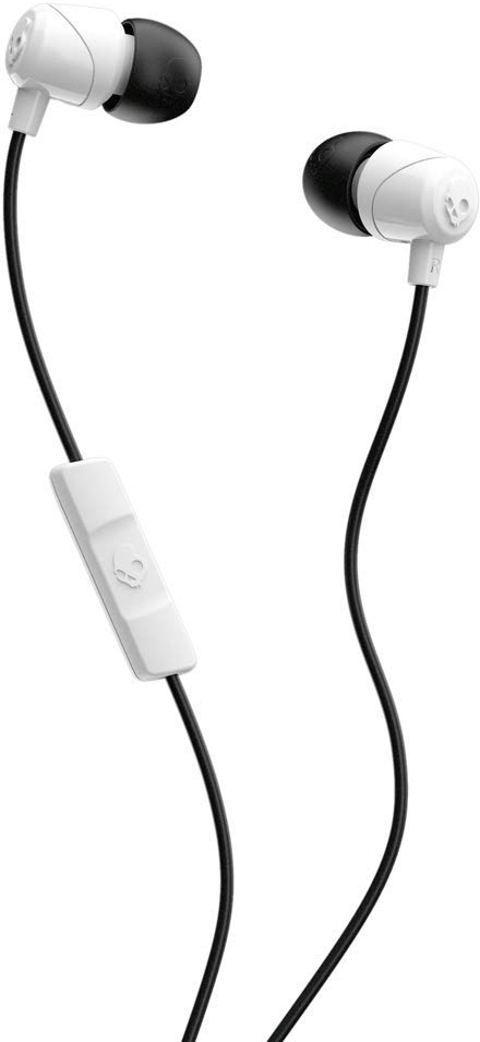 Skullcandy JIB With Microphone Earphones - White (S2DUYK-441)