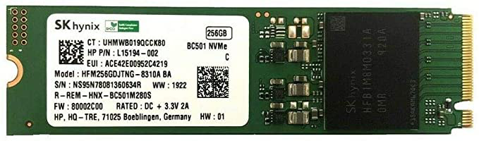 Hynix 256 GB (HFM256GDJTNG)