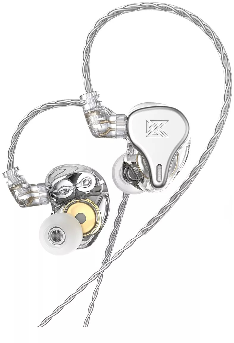 KZ Acoustics DQ6 (Sin Mic)- Silver
