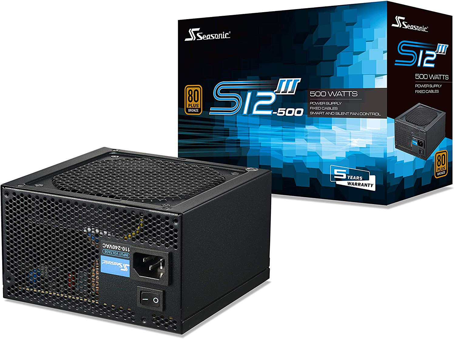 Seasonic S12III 500 (SSR-500GB3) (500 W)
