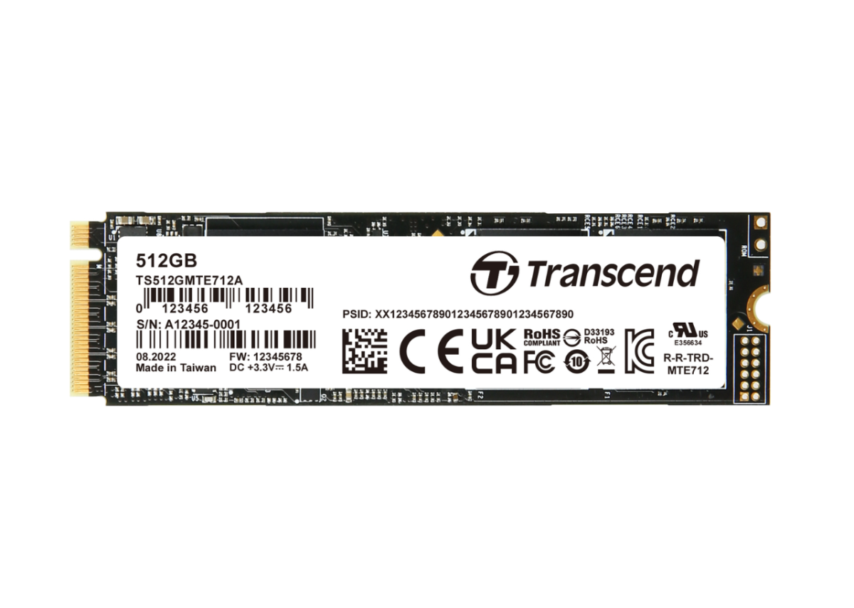 Transcend 512 GB (TS512GMTE712A-VS1)