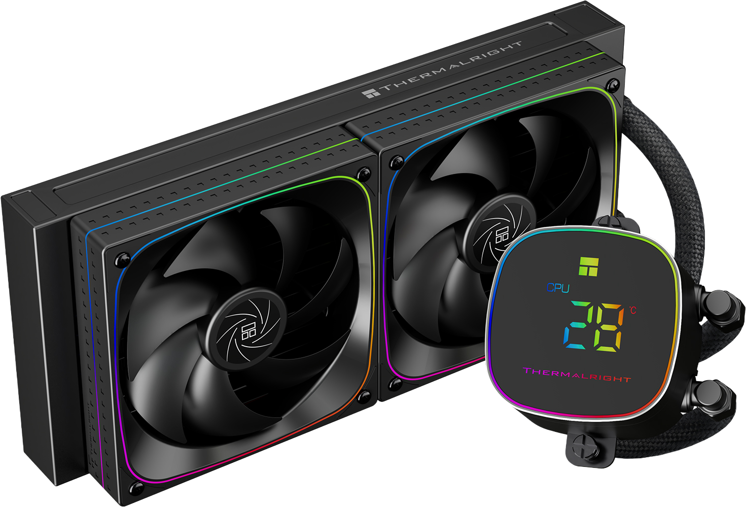 Thermalright Frozen Horizon 240 Digital ARGB - Black