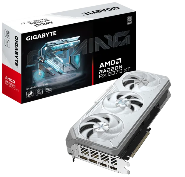 Gigabyte Radeon RX 9070 XT GAMING OC 16G [GV-R9070XTGAMING OC-16GD]