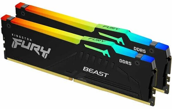 Kingston Fury Beast RGB KF560C30BBEAK2-64 (2 x 32 GB | DIMM DDR5-6000)