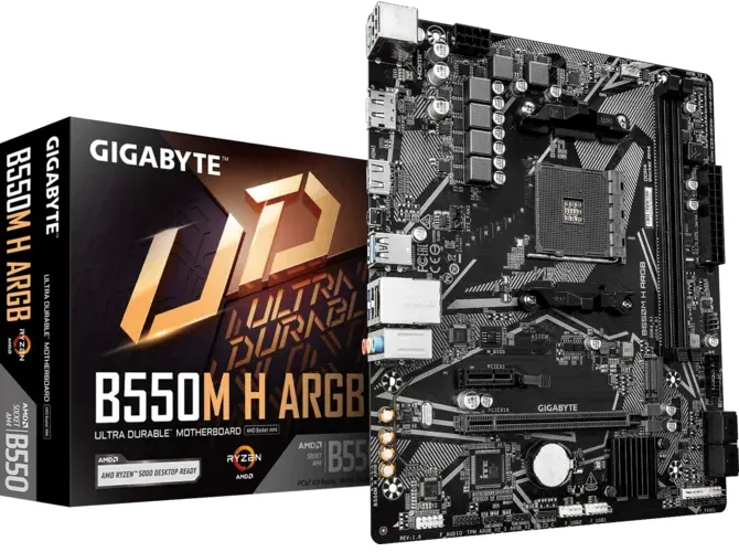 Gigabyte B550M H ARGB