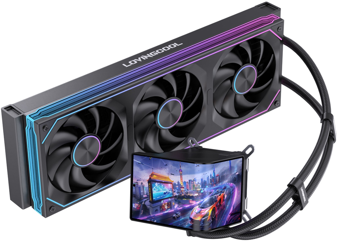 Lovingcool SC70 360 ARGB - Black