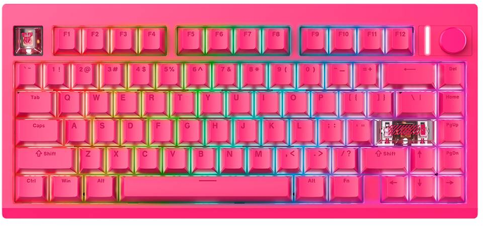 Fantech MK921 Maxfit8 QMK Black - Switch Brown (clone)