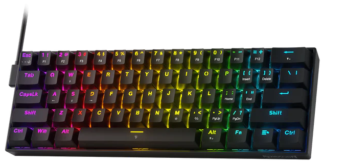 Redragon FIZZ K617-RGB - Black / Magnetic Switch