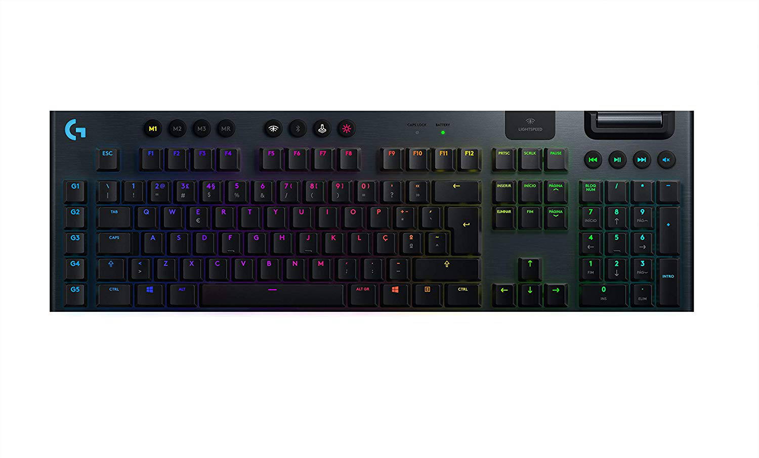 Logitech G915 LightSpeed Wireless RGB Mechanical Gaming Keyboard (920-008902)