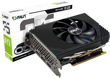 Palit GeForce RTX 3050 StormX [NE63050019P1-190AF]