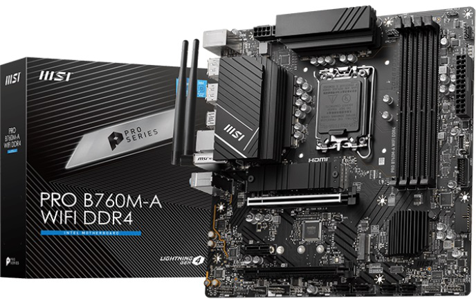 MSI PRO B760M-A WIFI DDR4