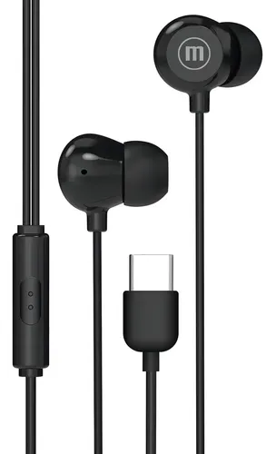 Maxell IN-BAXUSBC Type C Earphone w/ Mic - White (clone)