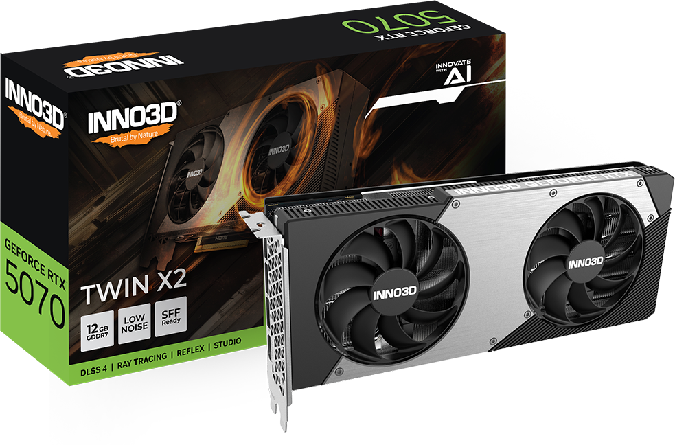 Inno3D GeForce RTX 5070 TWIN X2