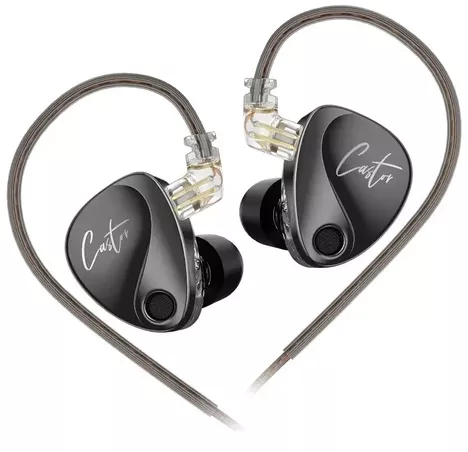 KZ Acoustics Castor Bass Version - Black (No mic) (clone)