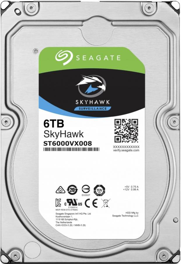Seagate SkyHawk 6 TB (ST6000VX008)