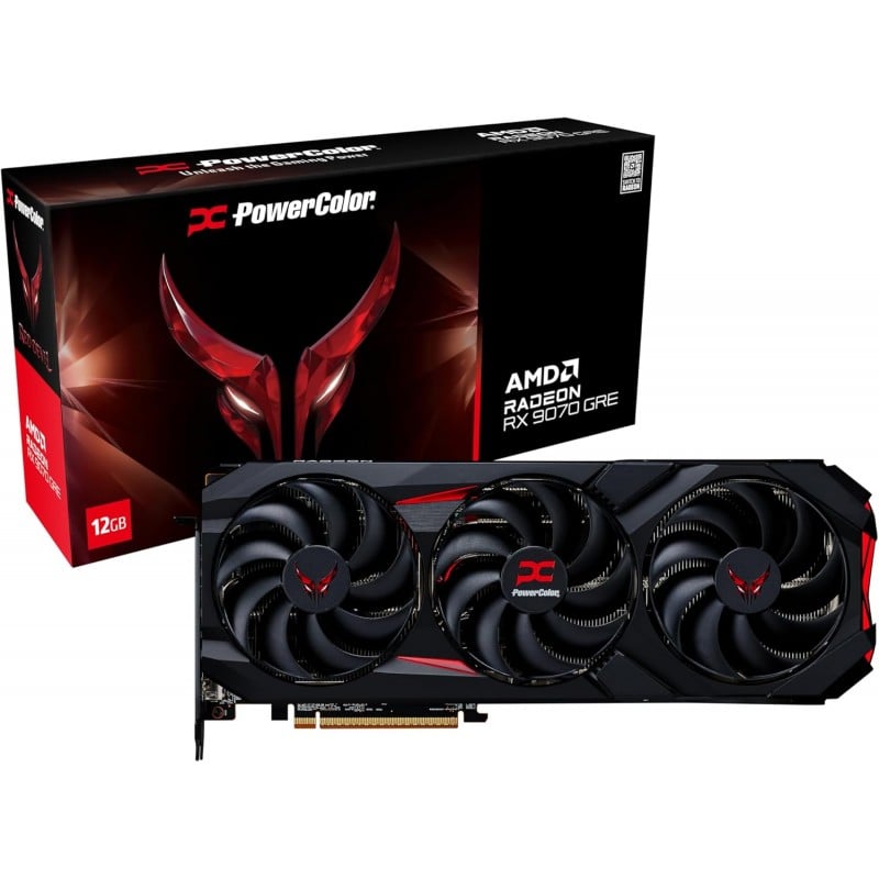 PowerColor Red Devil AMD Radeon RX 9070 GRE 12GB GDDR6 [RX9070GRE 12G-E/OC]