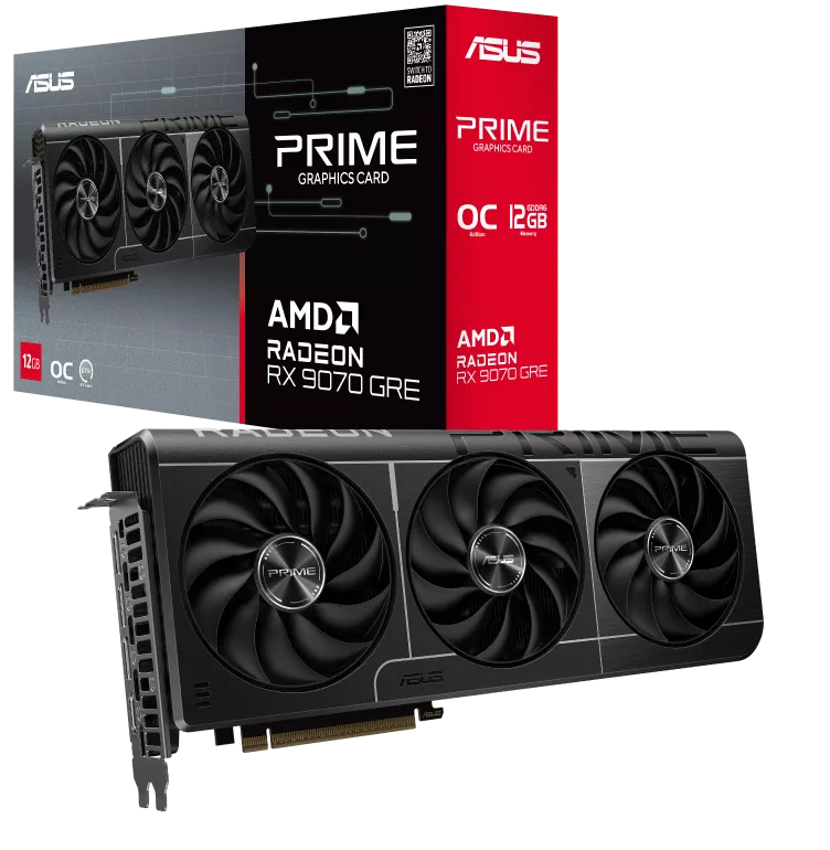 ASUS Prime Radeon RX 9070 EVO OC Edition 16GB (clone) [PRIME-RX9070-O16G-EVO]