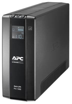 APC Back UPS Pro BR 900VA, 6 Outlets, AVR, LCD Interface (BR900MI)