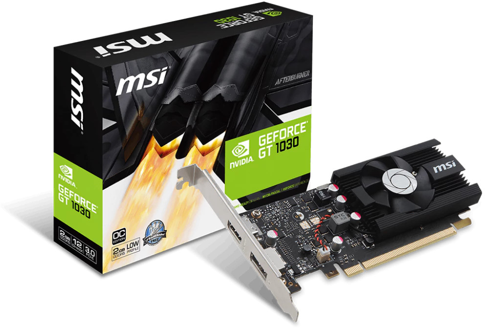 MSI GeForce GT 1030 2G LP OC [GT 1030 2G LP OC]