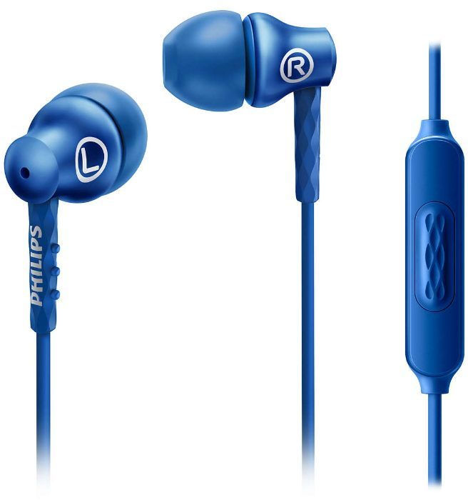 Philips Auriculares intrauditivos con micro - Azul (SHE8105BL/00)