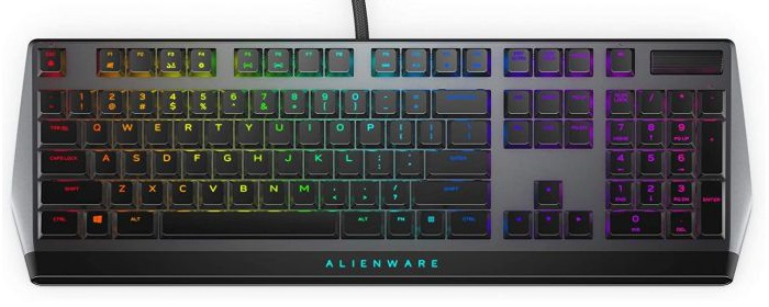 Alienware Low-Profile RGB Gaming Keyboard - Black (AW510K)