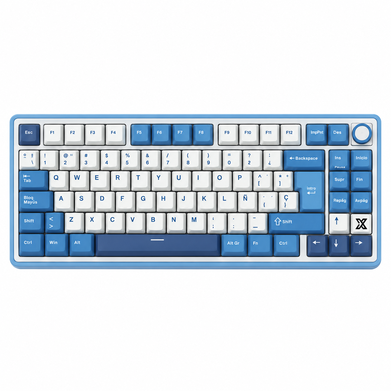 Royal Kludge X87 - Blue