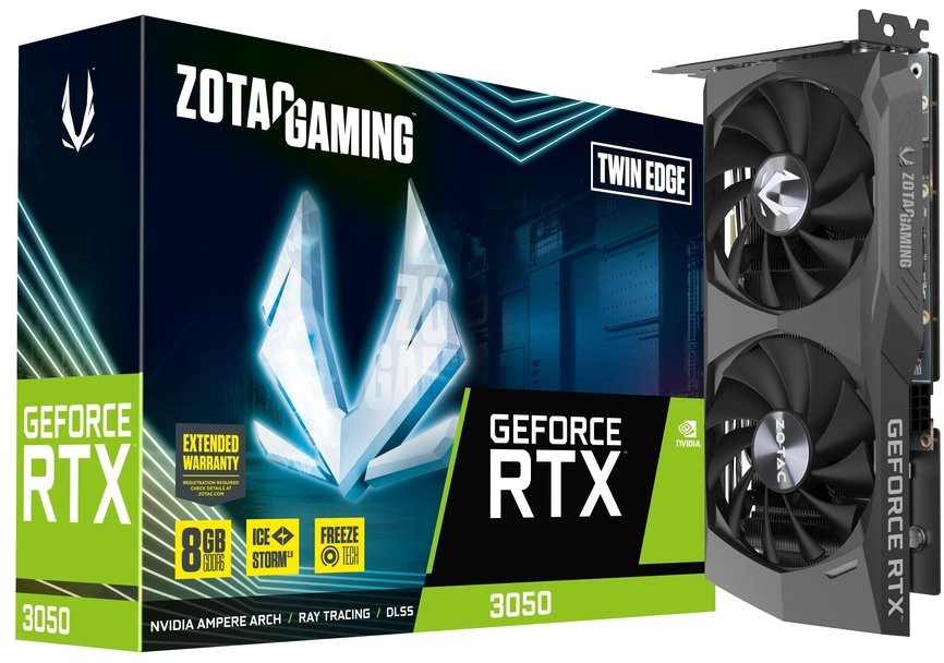 Zotac GAMING GeForce RTX 3050 Twin Edge [ZT-A30500E-10M]