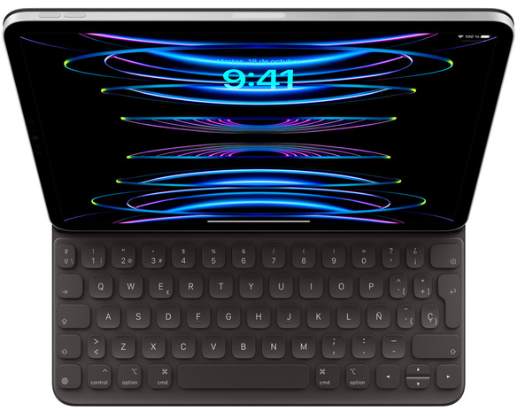 Apple Smart Keyboard Folio - Negro (Español) (MXNK2E/A)