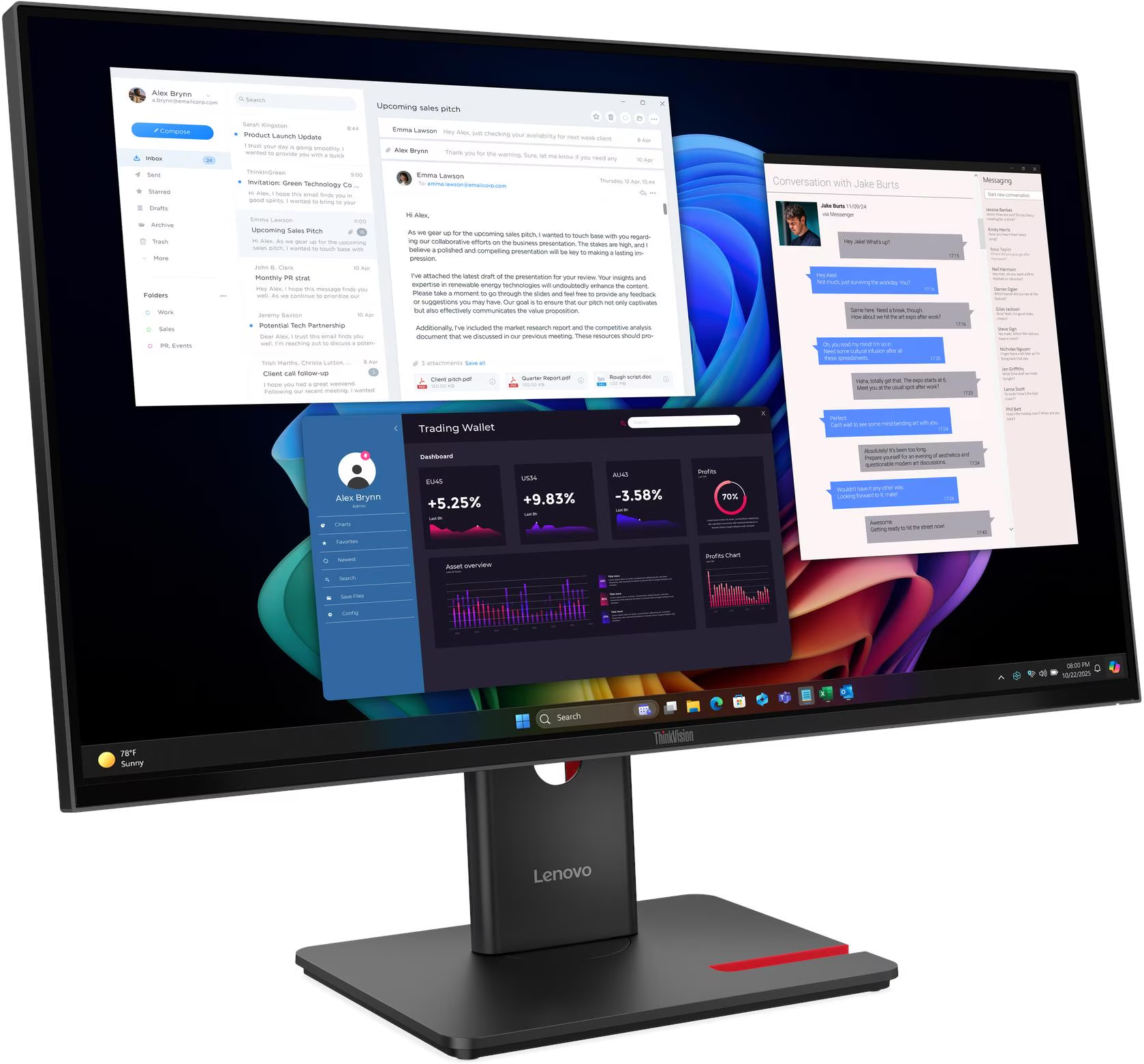 Lenovo ThinkVision ThinkVision T27UD-40 [64AFGAR2CL]