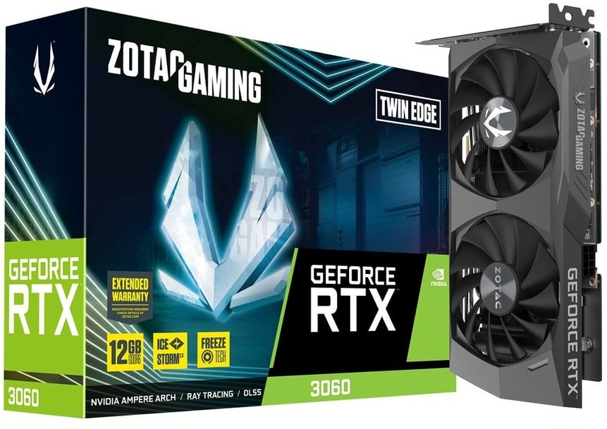Zotac GeForce RTX 3060 Twin Edge (clone) [ZT-A30600E-10M]