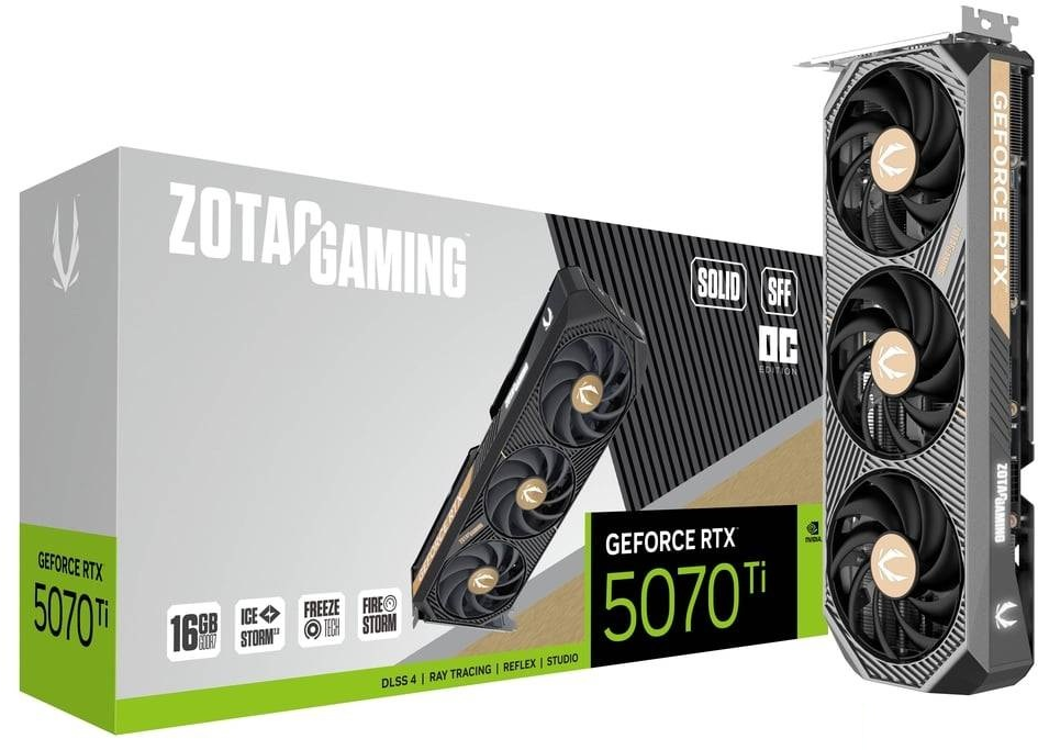 Zotac GAMING GeForce RTX 5070 Ti SOLID SFF OC (clone) [ZT-B50710J3-10P]