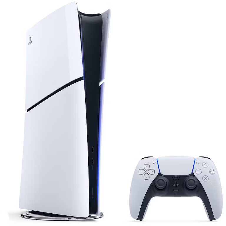 Sony PlayStation 5 Slim 825 GB (All-Digital / Glacier White) US Version