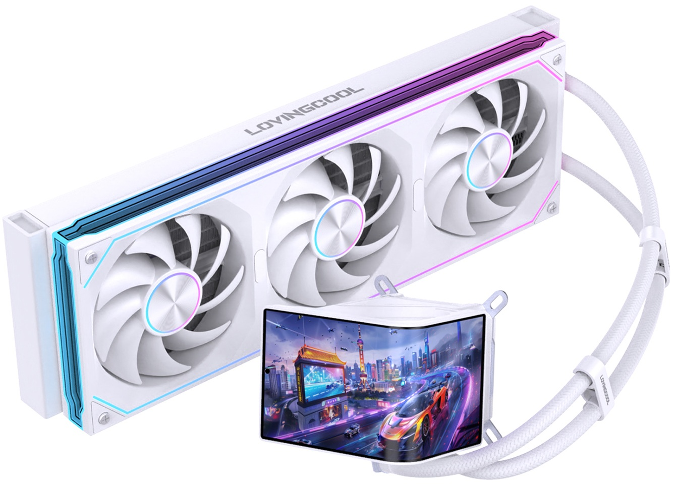 Lovingcool SC70 360 ARGB - White