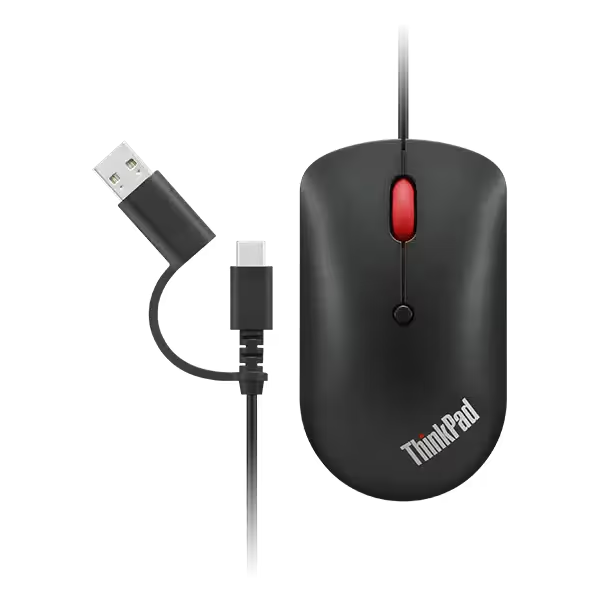 Lenovo ThinkPad USB-C Wired Compact Mouse (4Y51D20850)