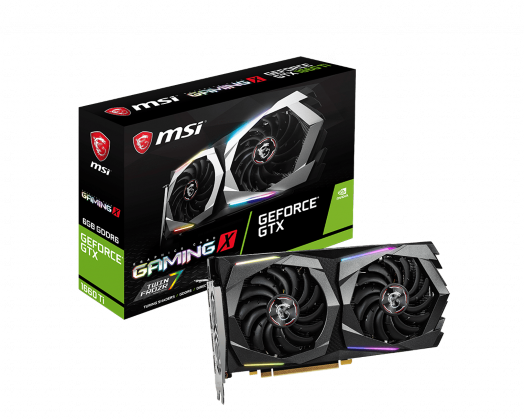 MSI GeForce GTX 1660 Ti GAMING X 6G [GTX 1660 Ti GAMING X 6G]