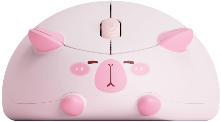 Akko Cat Theme Mouse - Pink CAPYBARA
