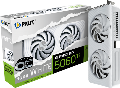 Palit GeForce RTX 5060 Ti White OC 16GB [NE7506TU19T1-GB2061M]